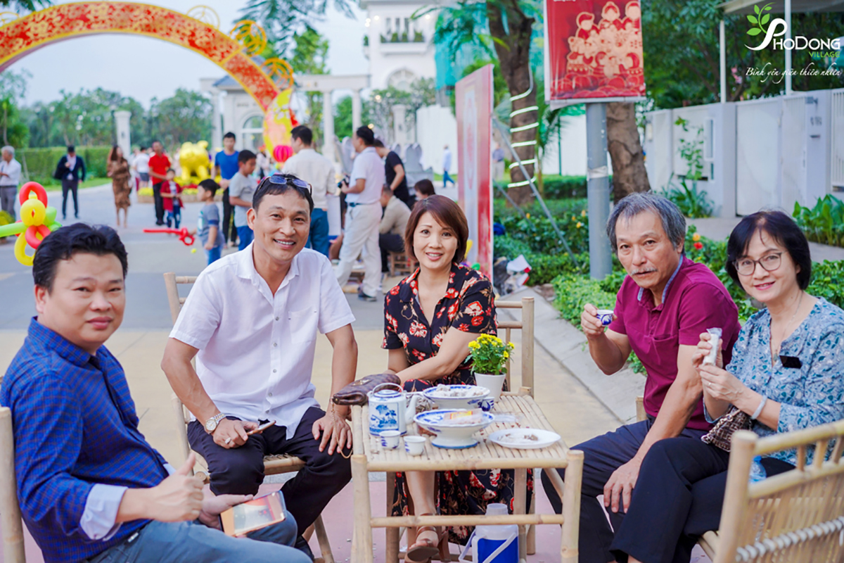 “Quả ngọt” của các hoạt động xã hội là tình cảm gắn bó khăng khít và ấm áp của cộng đồng cư dân tinh hoa PhoDong Village