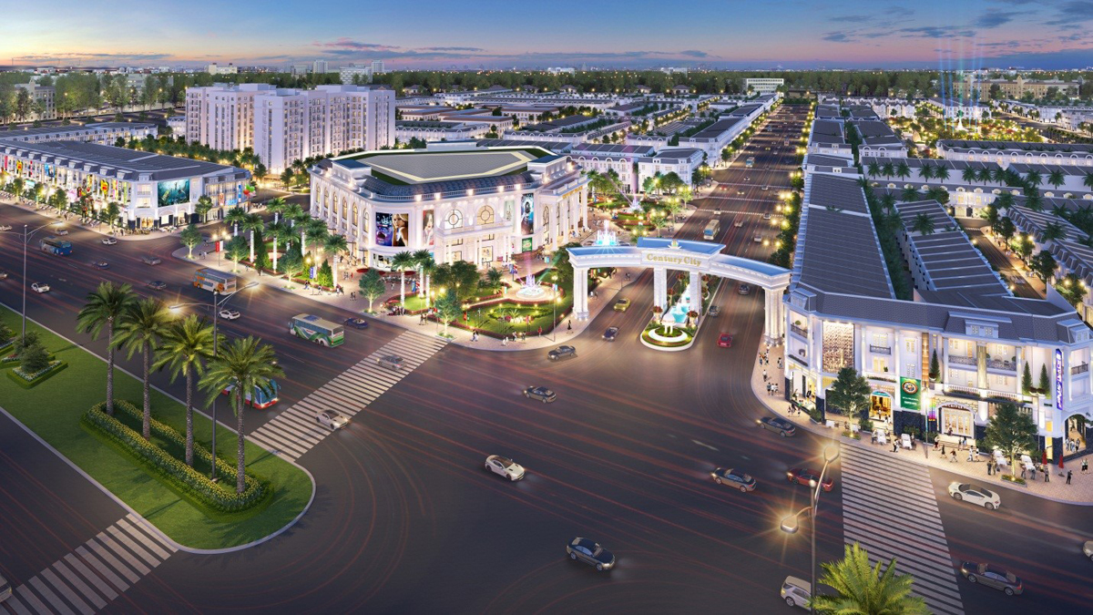 Century City được quy hoạch hiện đại, trở thành điểm đến an cư, kinh doanh ngay trung tâm thành phố sân bay