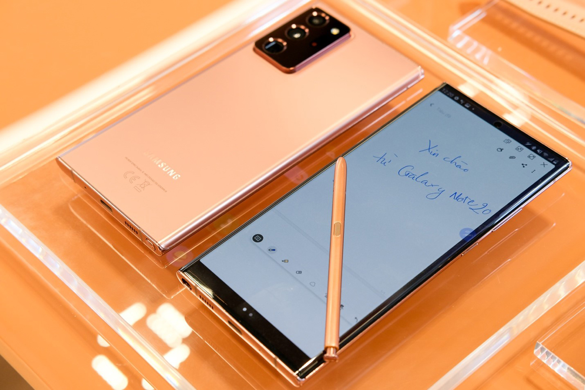 Galaxy Note20 được kỳ vọng tiếp tục giúp Samsung thống trị thị phần thiết bị di động thông minh tại Việt Nam