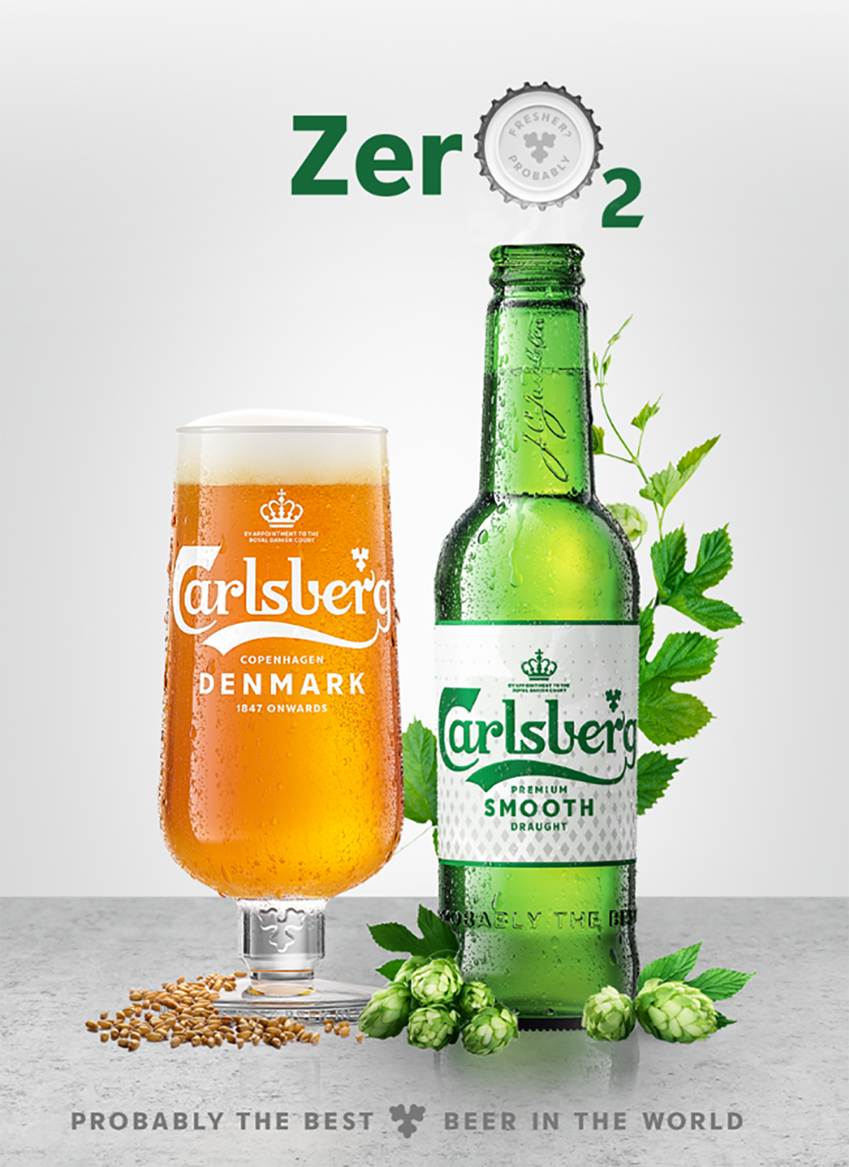 Các khảo sát đã chỉ ra rằng nắp ZerO2 giúp người uống cảm nhận hương vị bia tươi ngon đến hơn 15% so với nắp thường