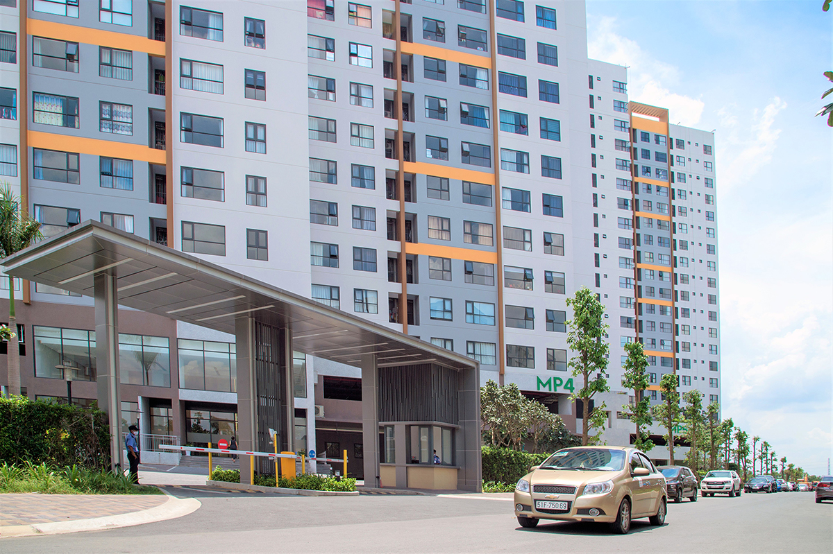  Chung cư Flora Mizuki được xây dựng theo tiêu chuẩn affordable condominium hoàn toàn khép kín bằng hệ thống kiểm soát an ninh 3 lớp