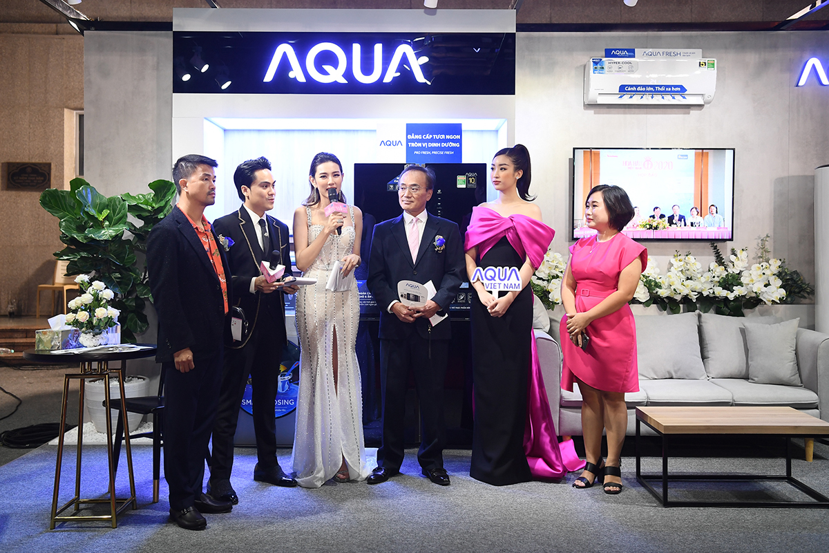 AQUA Việt Nam mang đến trải nghiệm thú vị cho khán giả tại thảm đỏ đêm bán kết