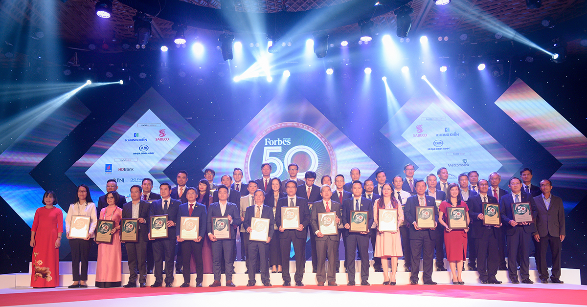 Masan Group vinh du co mat trong Top 50 Cong ty niem yet tot nhat 2020 theo binh chon cua Forbes Vietnam