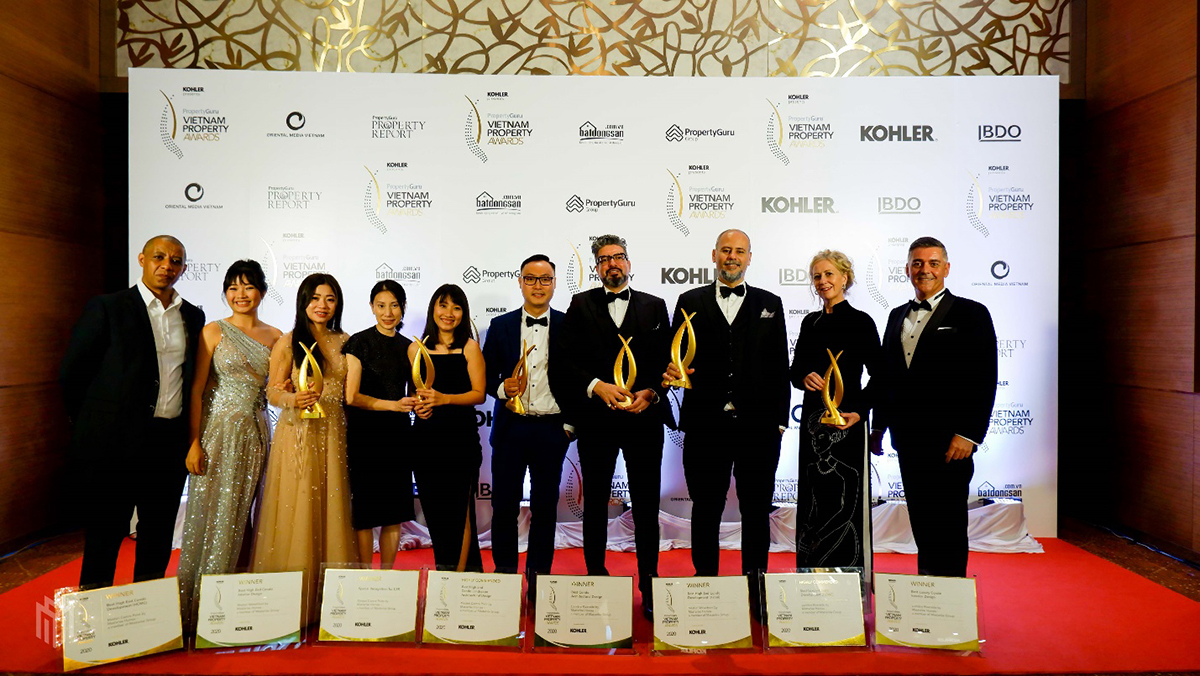 Đội ngũ Masterise Homes tham gia giải thưởng Vietnam Property Awards 2020
