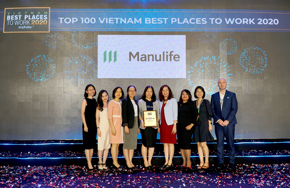 Manulife Việt Nam - Nơi làm việc tốt nhất trong ngành bảo hiểm
