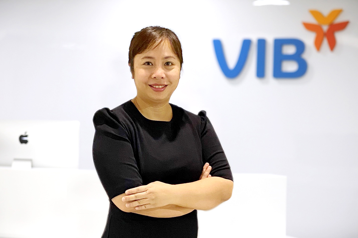 Bà Nguyễn Thị Tuyết Hà - Giám đốc Trung tâm Chuyển đổi số VIB