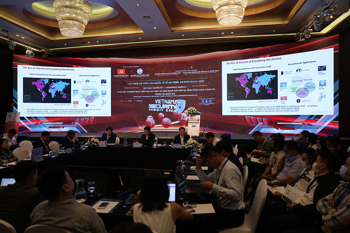 Hội thảo và Triển lãm quốc tế về An toàn, an ninh mạng 2020 được tổ chức tại Hà Nội