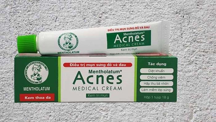 Kem trị mụn cho da dầu của Acnes