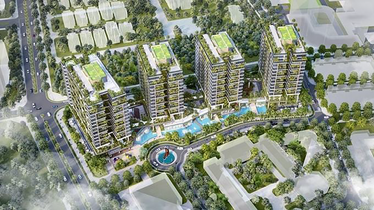 Sunshine Green Iconic - biểu tượng xanh Vertical Garden 4.0 lần đầu tiên xuất hiện tại Hà Nội 