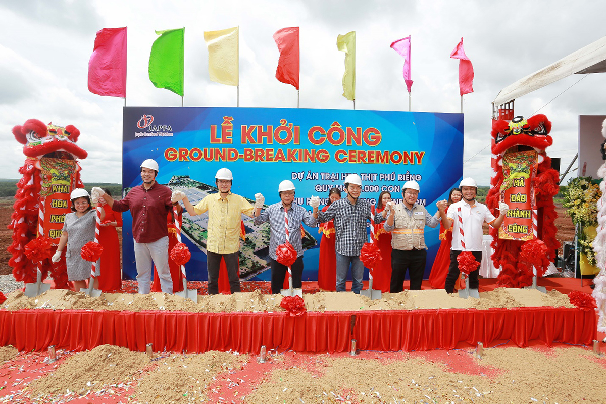 Japfa Việt Nam khởi công xây dựng trang trại lợn thịt, ứng dụng công nghệ cao tại Bình Phước vào tháng 10.2020