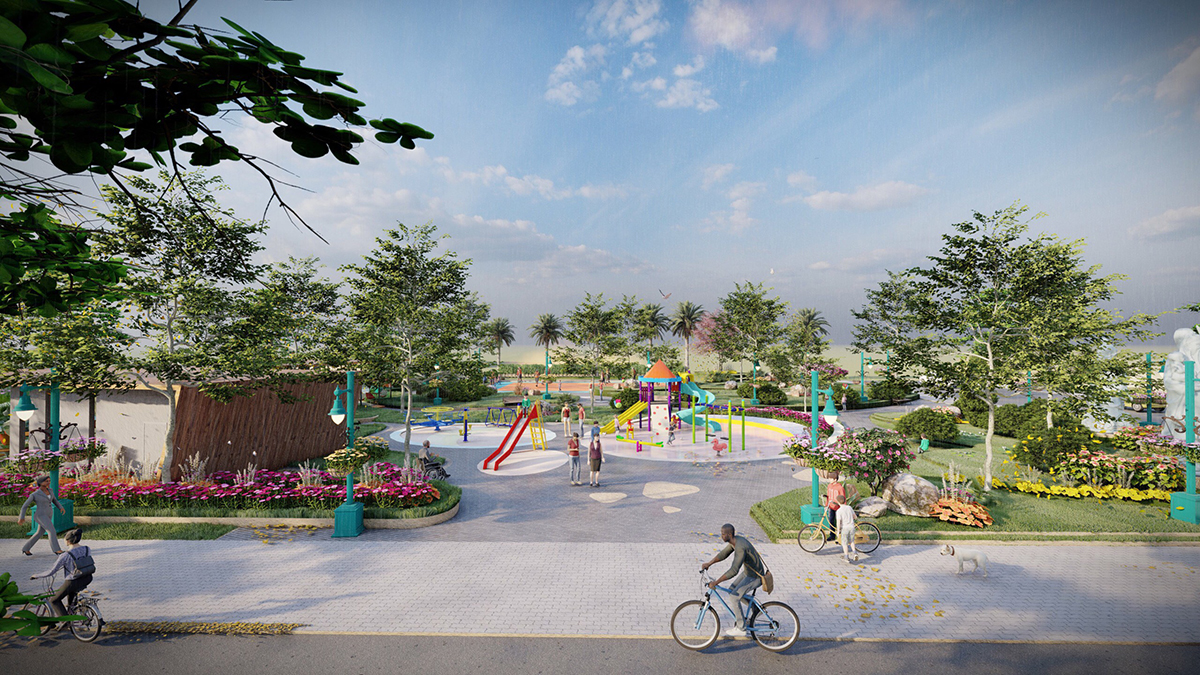 Công viên trung tâm dự án Chu Lai Riverside