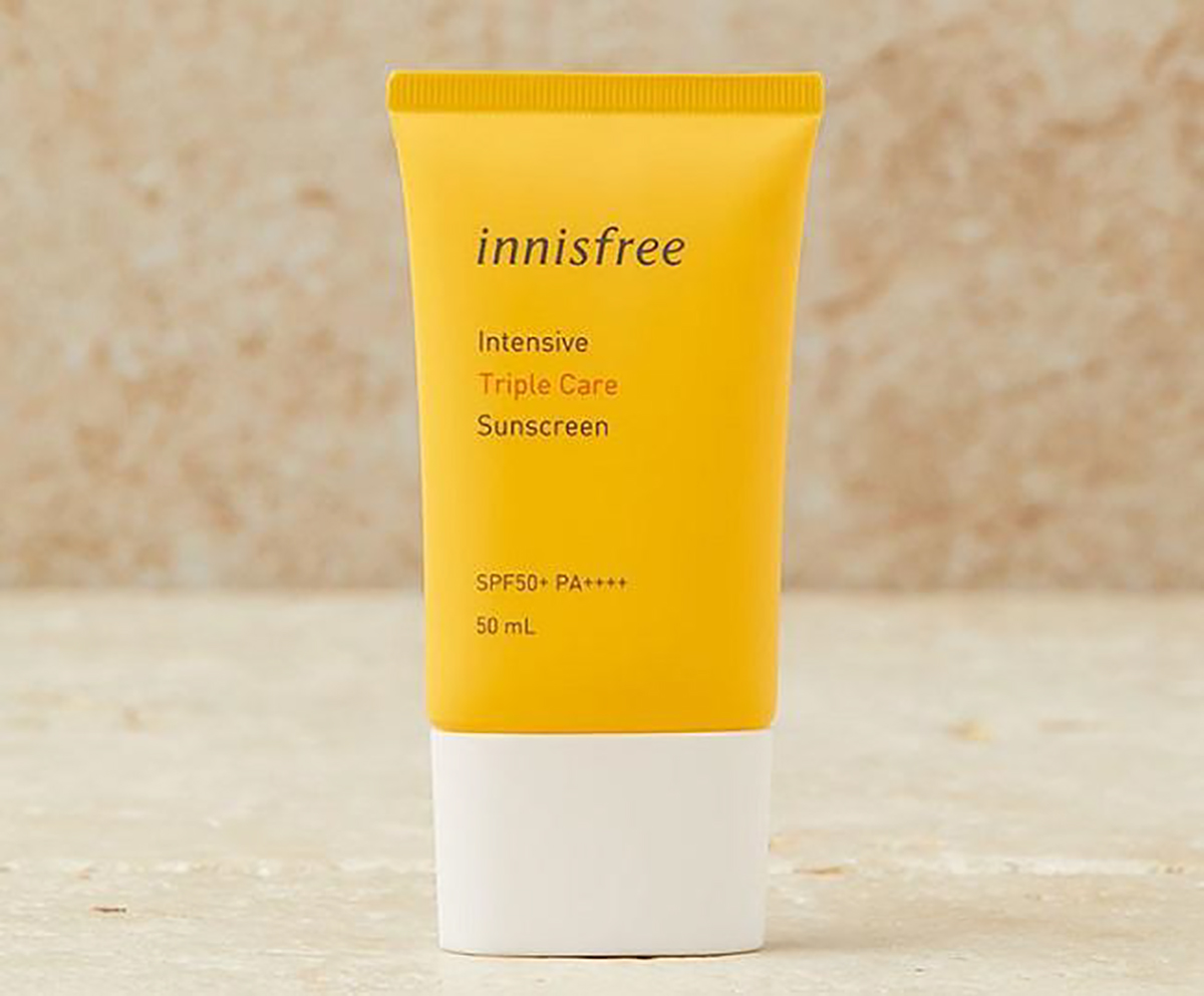 Chống nắng dưỡng da của Innisfree Intensive Triple Care Sunscreen