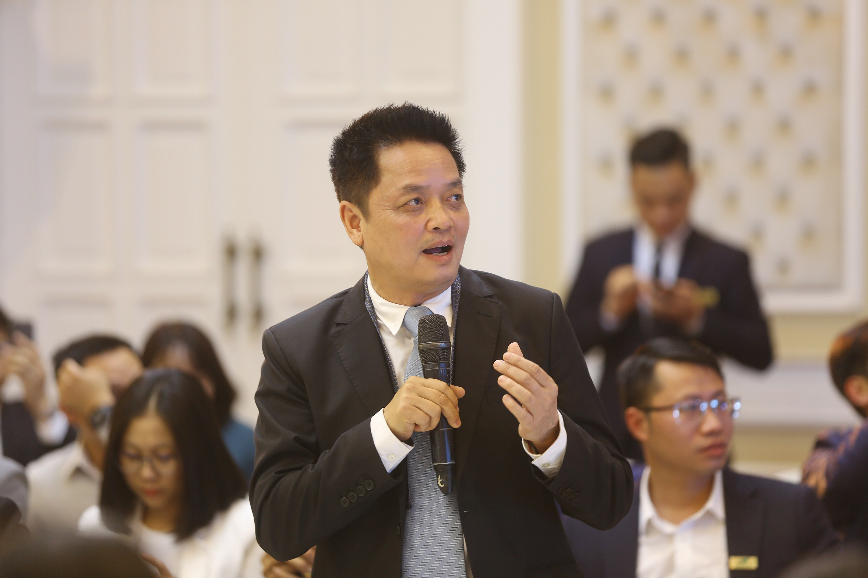 Chuyên gia kinh tế Nguyễn Đức Hưởng, nguyên Chủ tịch HĐQT LienVietPostBank