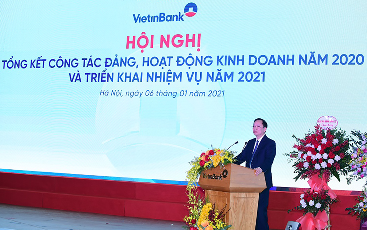 Ông Đào Minh Tú, Phó thống đốc Thường trực NHNN Việt Nam phát biểu chỉ đạo tại hội nghị