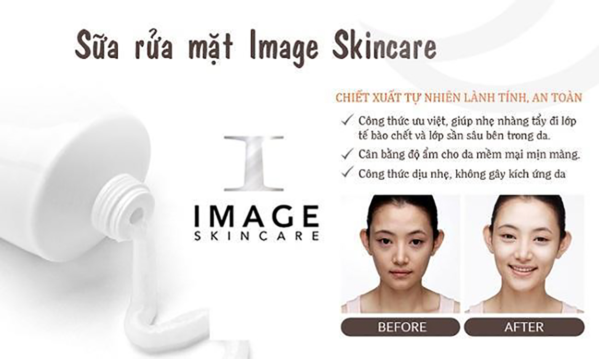 Điểm nổi bật của sữa rửa mặt Image Skincare