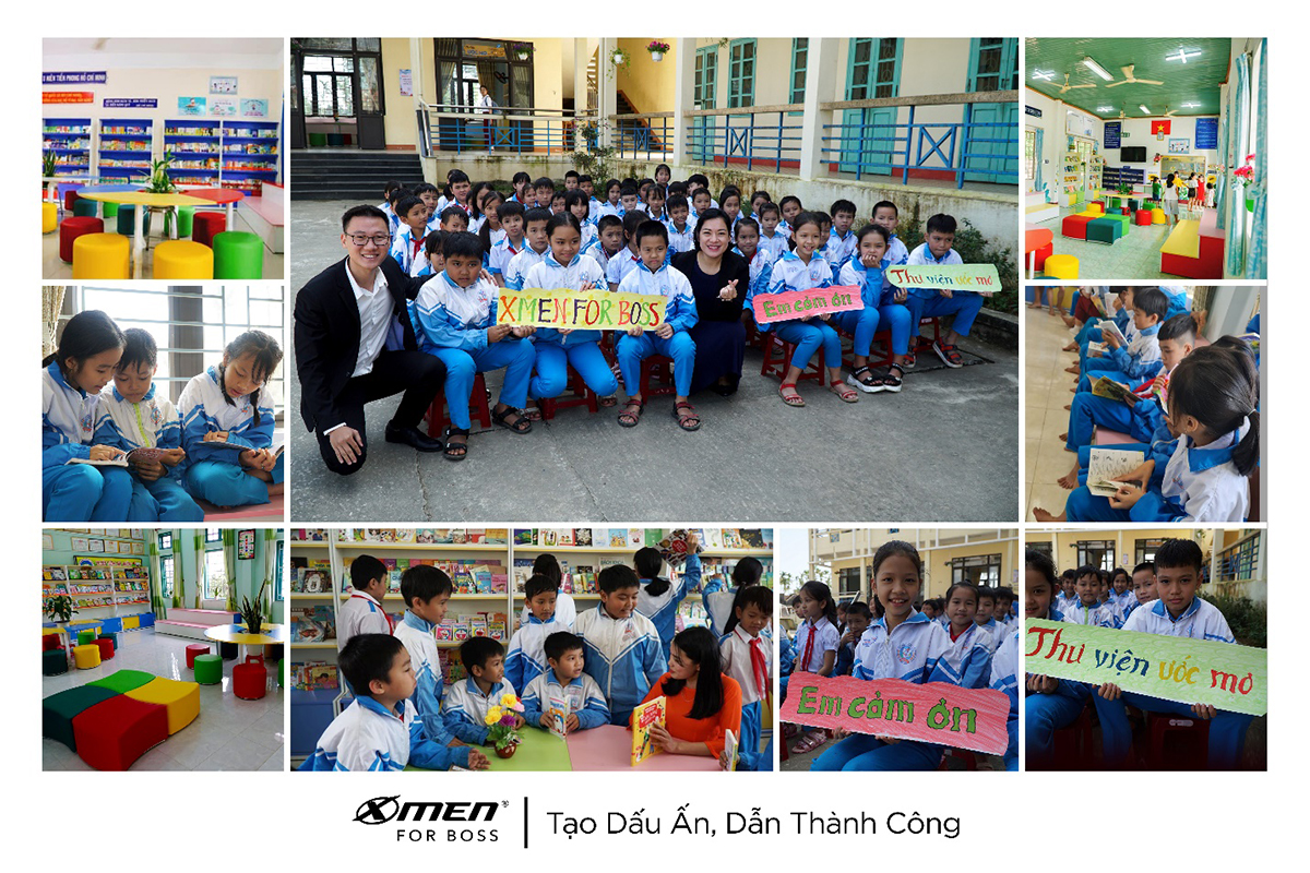 Lễ trao tặng Thư Viện Ước Mơ tại Trường tiểu học Nguyễn Văn Trỗi, Quảng Nam