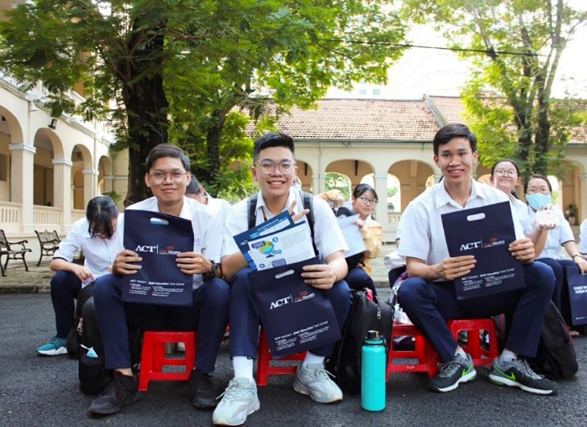 ACT giúp tăng ưu thế cạnh tranh trong hồ sơ ứng tuyển vào các trường ĐH lớn tại Việt Nam