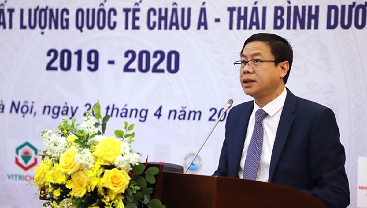 Đại diện Bộ Khoa học - Công nghệ đánh giá sự gia tăng của số lượng doanh nghiệp đáp ứng được tiêu chí Giải thưởng Chất lượng Quốc gia chính là giúp chất lượng sản phẩm, hàng hóa dịch vụ Việt Nam ngày càng được nâng cao