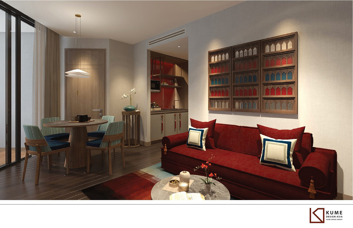 Một góc căn hộ “affordable luxury” tại Apec Mandala Wyndham Mũi Né