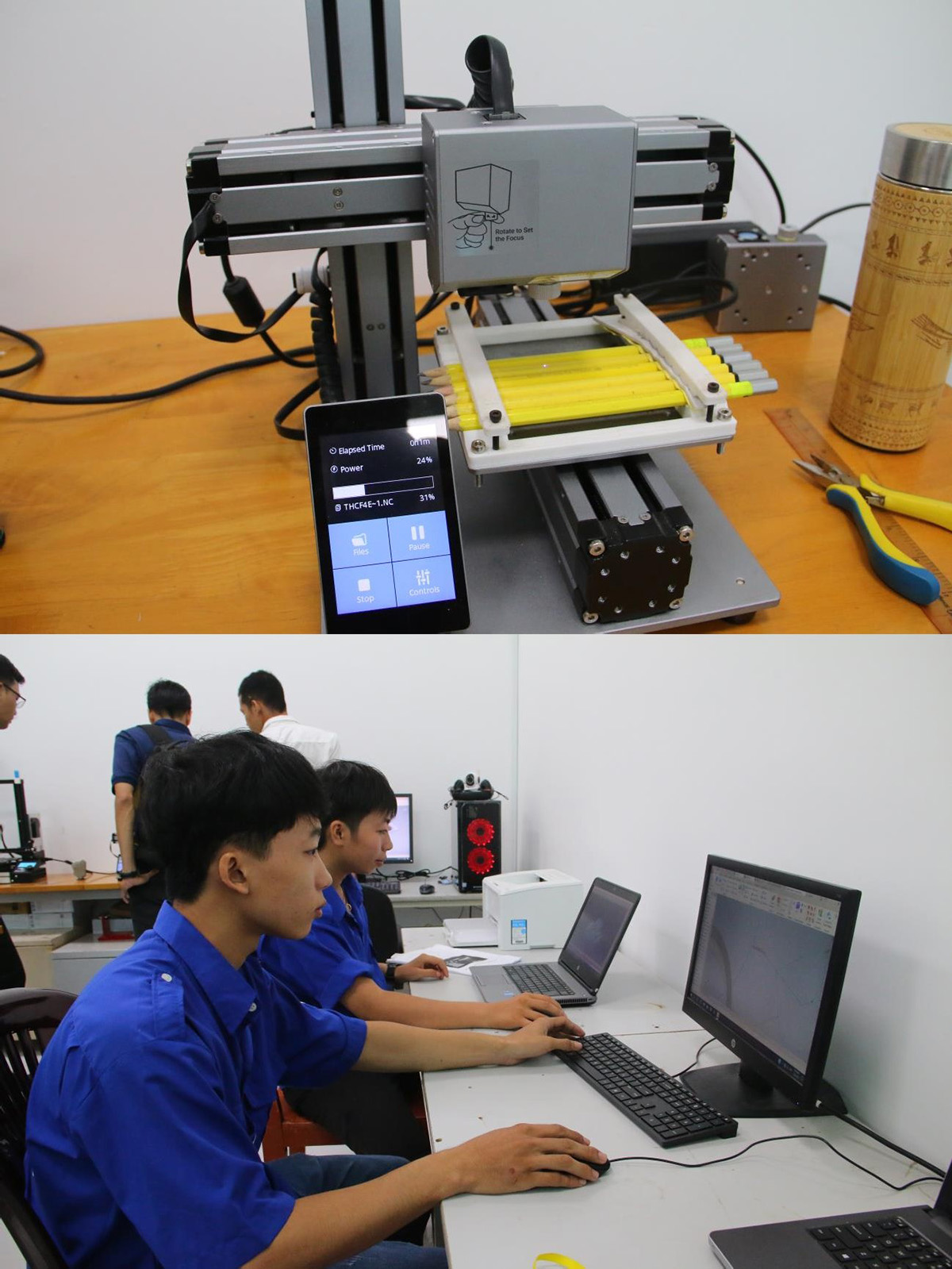 Máy in 3D - Sáng chế của sinh viên trường 