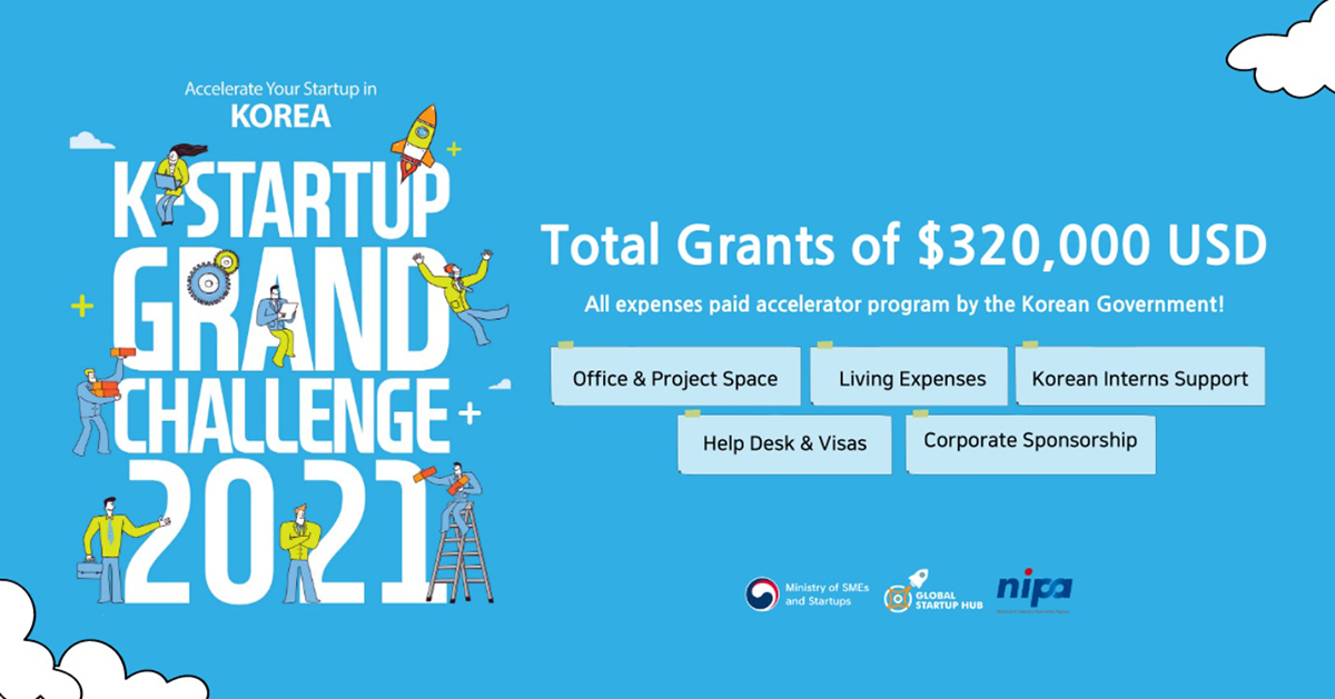 K-Startup Grand Challenge 2021 đã chính thức mở đơn đăng ký từ ngày 15.4 - 15.6