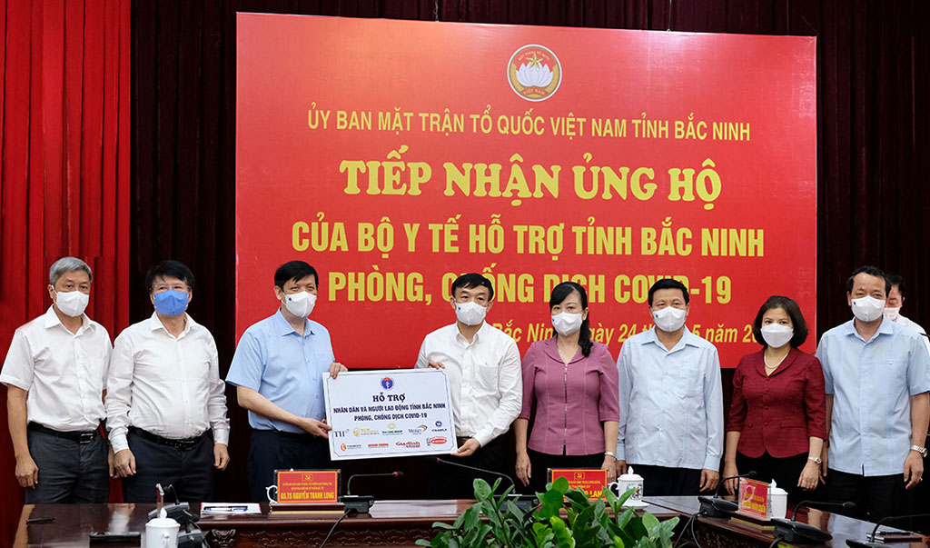 Tập đoàn Masan đồng hành cùng Bộ Y tế hỗ trợ nhân dân Bắc Ninh, Bắc Giang chống dịch COVID-19