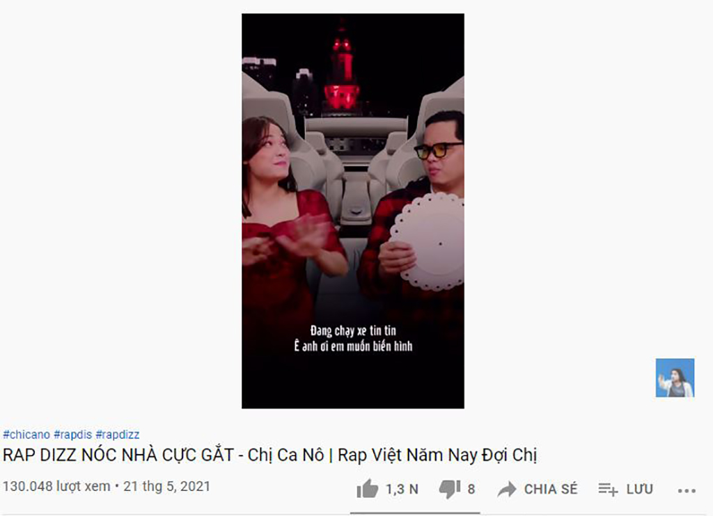 Chị Ca Nô thể hiện độ “lầy” trong clip Rap dizz mới nhất khiến cộng đồng mạng cười nghiêng ngả