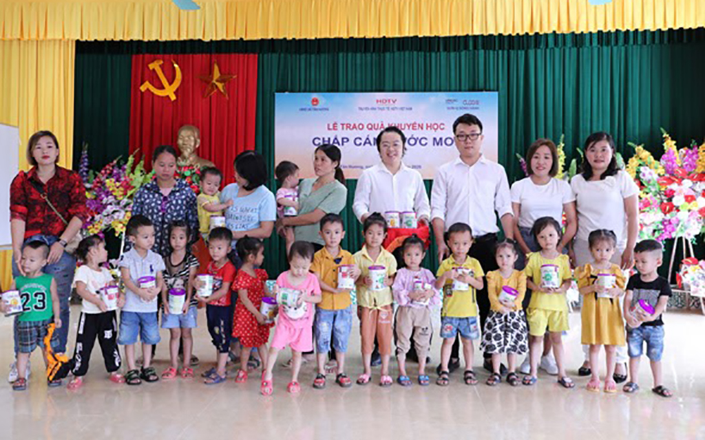 Vinlac là thương hiệu mang sứ mệnh vì tương lai của trẻ em Việt