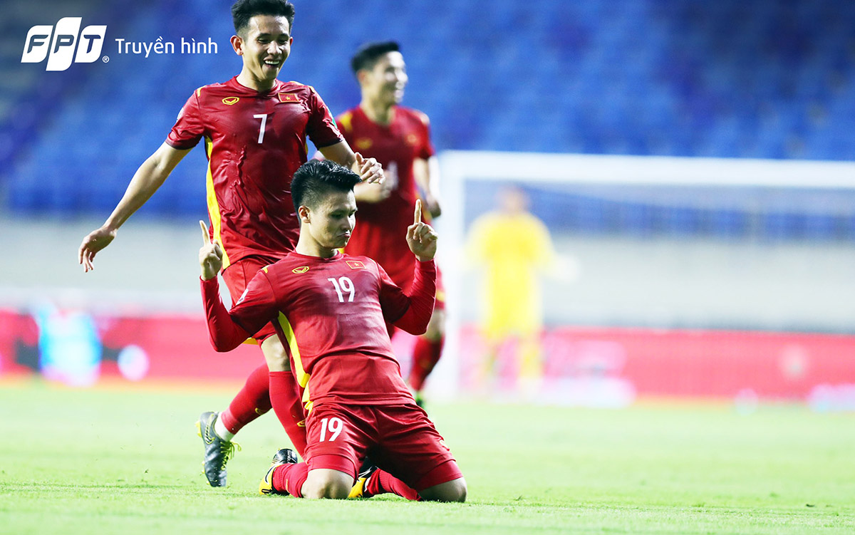 Quang Hải và các đồng đội điền tên vào vòng loại thứ 3 World Cup 2022