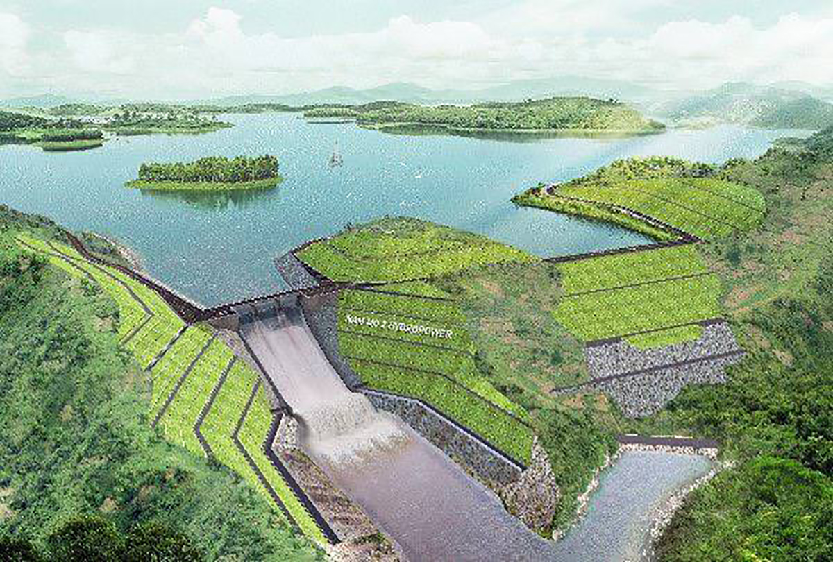 Nhà máy Thủy điện Nậm Mô 2, Xieng Khoang, Lào, có tổng công suất 120MW dự kiến chính thức vận hành vào cuối năm 2022