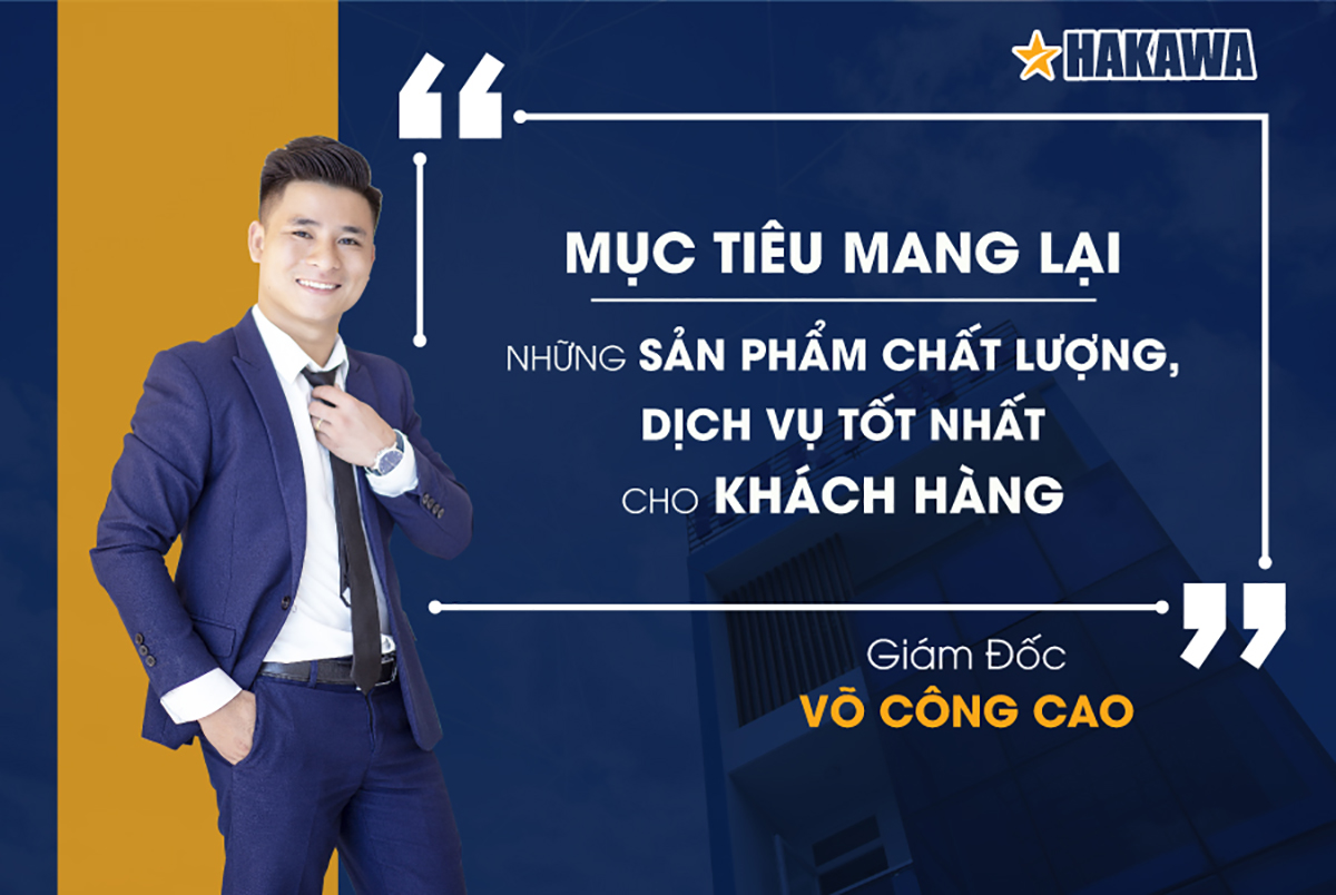 CEO Võ Công Cao - vì sứ mệnh tìm lại niềm tin cho khách hàng vào sản phẩm Việt