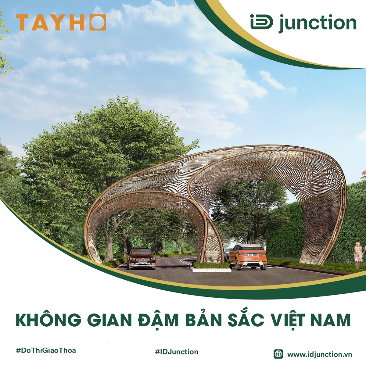 Dự án iD Junction có sự giao thoa giữa truyền thống và hiện đại trong kiến trúc rất độc đáo với những tiện ích sống ứng dụng công nghệ cao