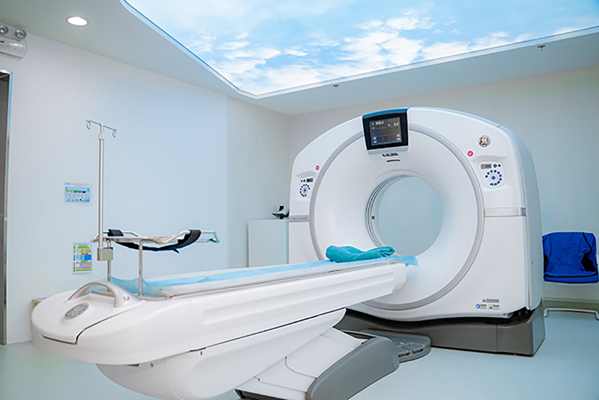 Máy CT 128 dãy từ GE Healthcare của Mỹ là một trong những trang thiết bị y tế hiện đại của MEDIPLUS