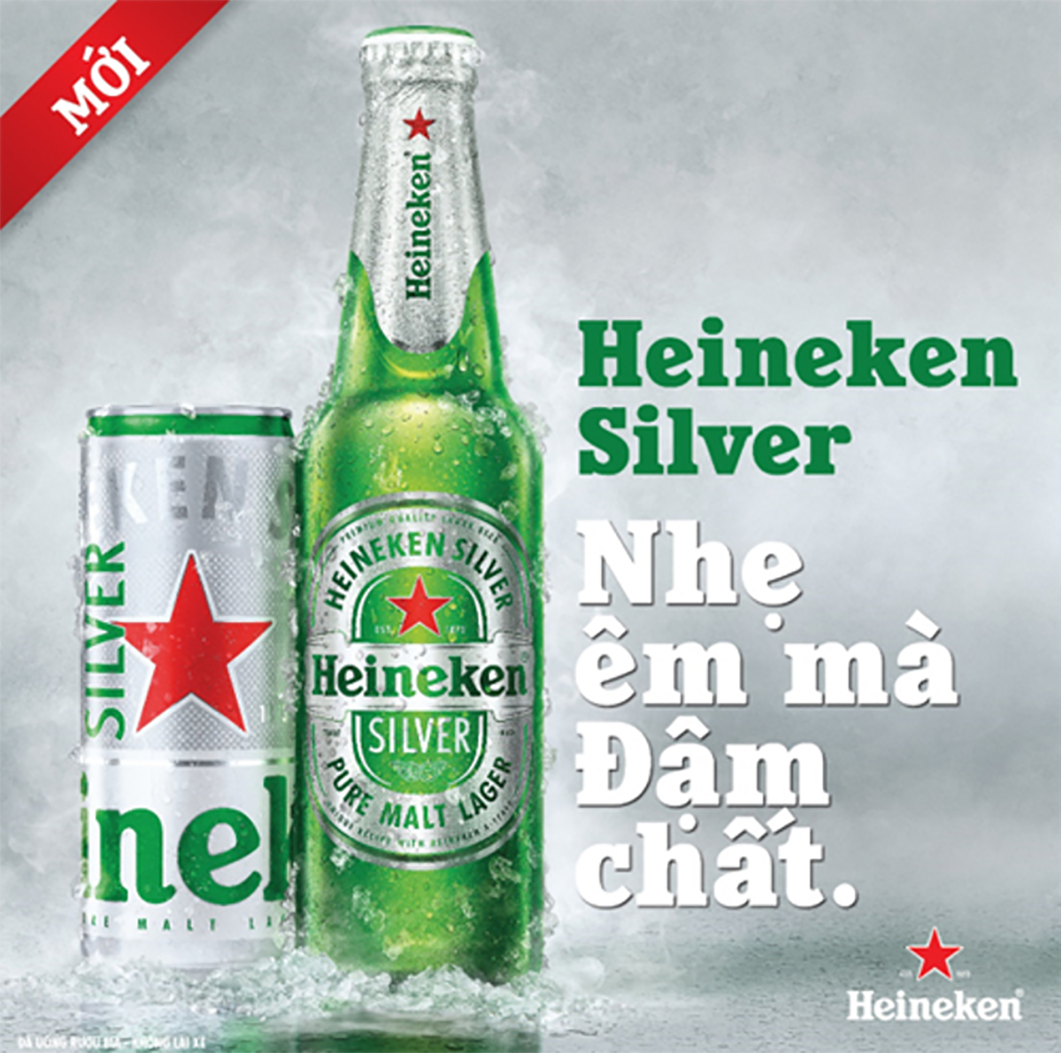 Heineken Silver đích thị là “át chủ bài” của Heineken khi nhắm đến phân khúc người yêu bia theo đuổi phong cách trẻ trung, hiện đại