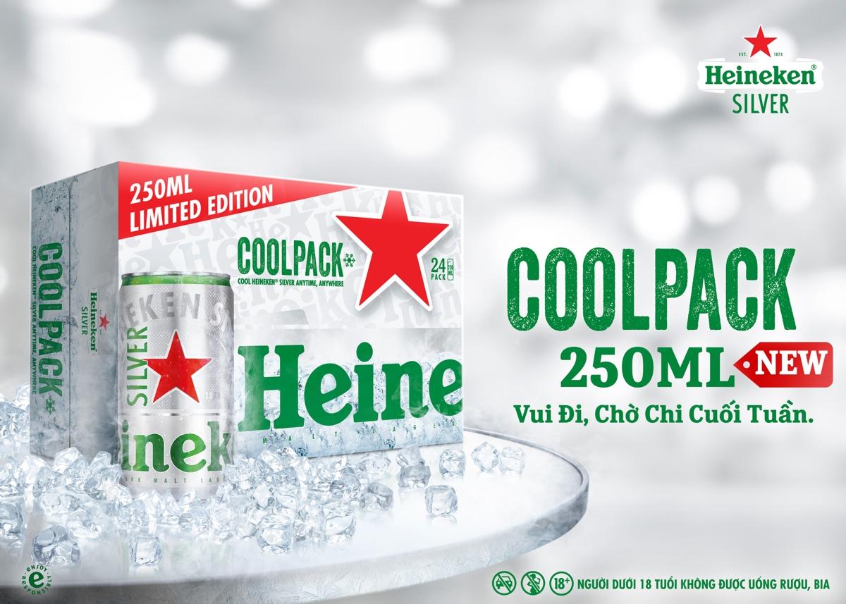 Heineken Silver phiên bản giới hạn Cool Pack 250ml chính là “lời hồi đáp” dành cho người yêu bia muốn tận hưởng cuộc vui luôn trọn vẹn