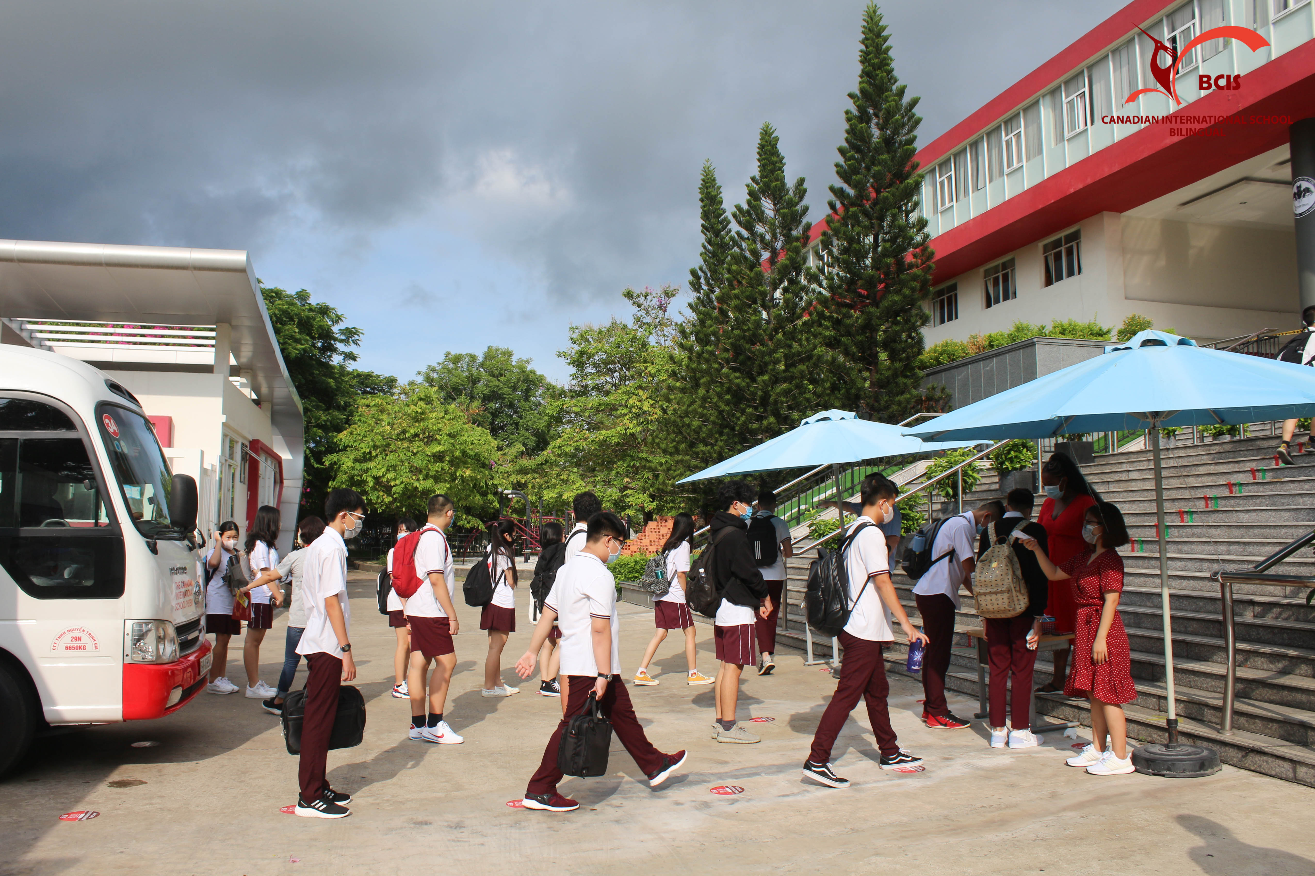 Học sinh BCIS trở lại trường sau đợt giãn cách (tháng 5.2020)