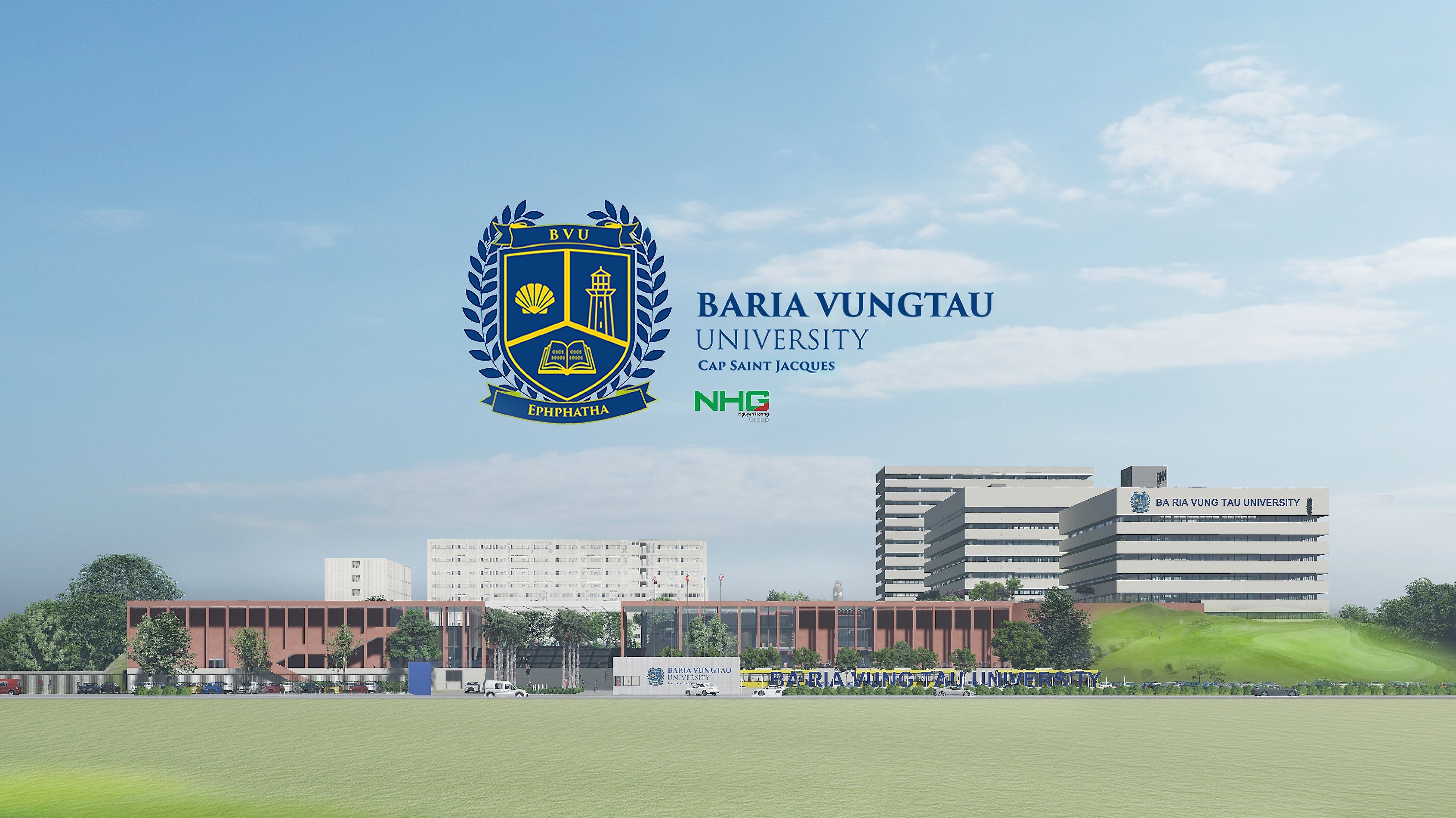 Cơ sở chính của BVU - resort đại học đẹp và hiện đại bậc nhất