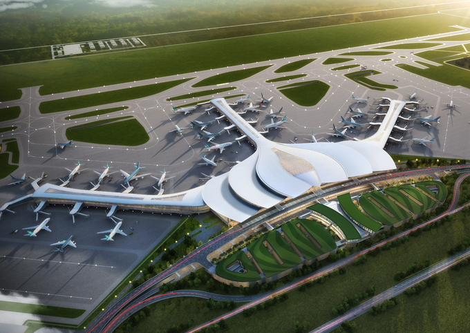 Phối cảnh sân bay Long Thành (Nguồn ảnh Shutterstock)