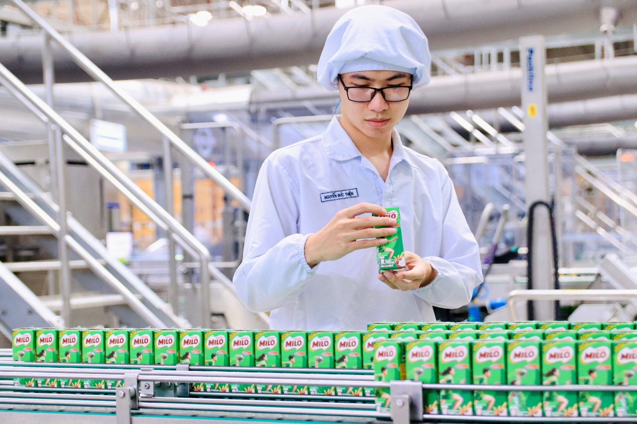 Nhà máy Nestlé Bông Sen ưu tiên trang bị và phát triển các kỹ năng cần thiết cho đội ngũ nhân viên để tiếp cận và làm chủ công nghệ