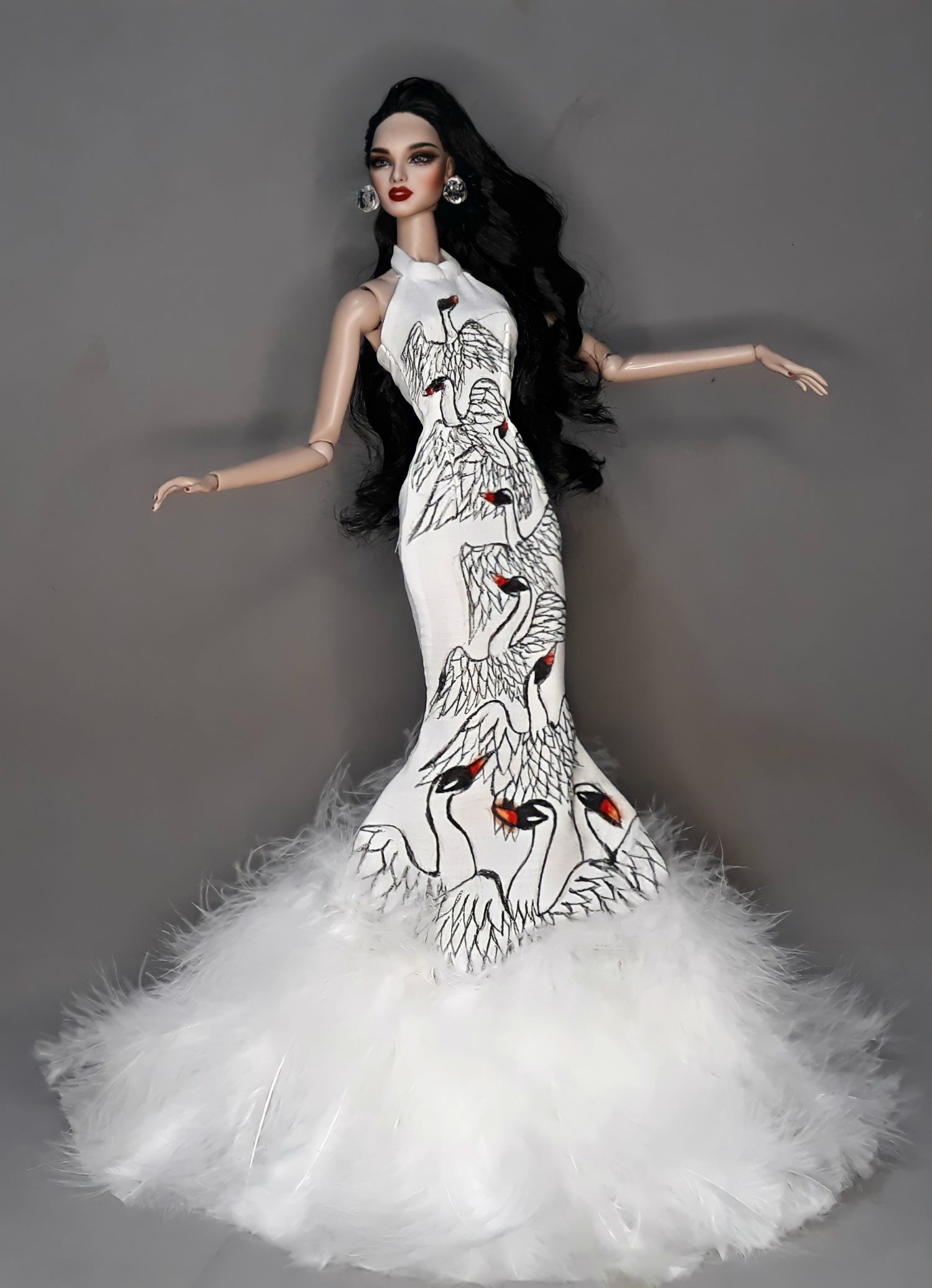 Váy Cưới Hàng Cao Cấp cho búp bê 60cm (1/3) Búp bê cô dâu | Shopee Việt Nam