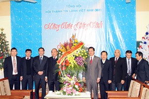  Phó Thủ tướng Nguyễn Xuân Phúc chúc mừng Giáng sinh 2014