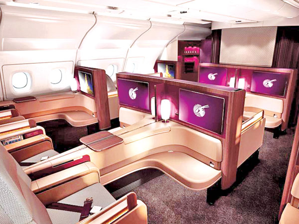 Qatar Airways sẽ cung cấp vé giường đôi 