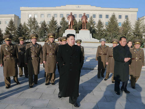 Lãnh đạo Kim Jong-un có thể sẽ ra mắt lãnh đạo các nước vào tháng 5 - Ảnh: Reuters