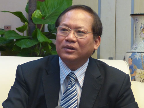 Thứ trưởng Bộ Thông tin - Truyền thông Trương Minh Tuấn. Ảnh: Trường Sơn