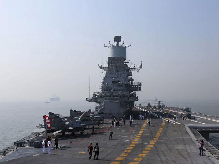 Mỹ hỗ trợ Ấn Độ đóng tàu sân bay