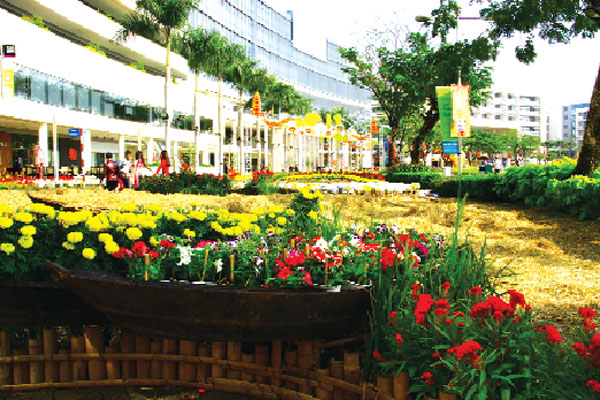 Hội chợ hoa xuân Phú Mỹ Hưng 2015: Rộn ràng hồn quê giữa lòng đô thị
