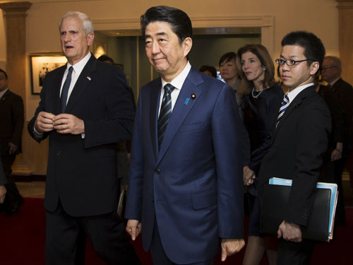 Chuyến thăm Mỹ của Thủ tướng Nhật Shinzo Abe được đánh giá sẽ tạo ra kỷ nguyên mới trong quan hệ song phương - Ảnh: Reuters