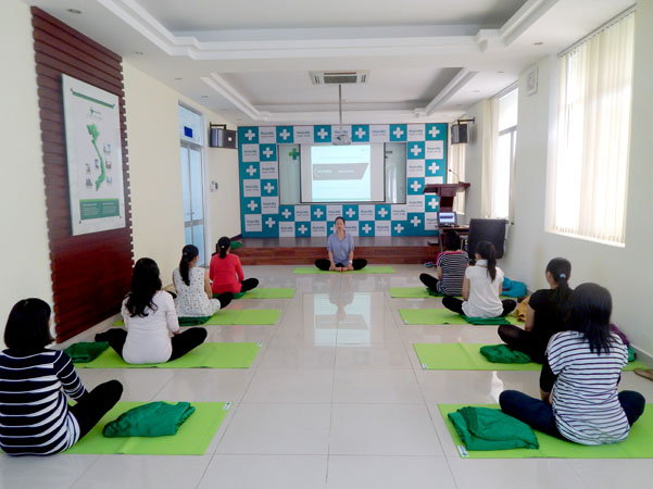 Lớp học đặc biệt cho thai phụ tại Đà Nẵng