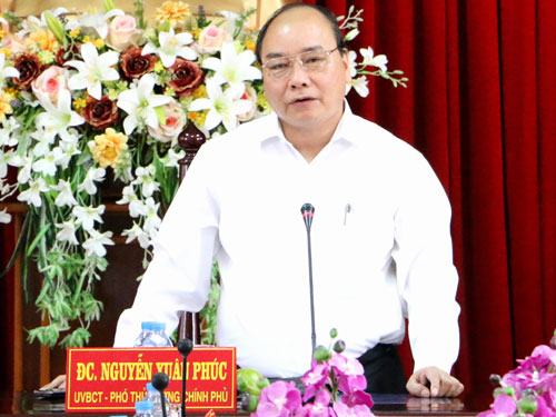 Phó thủ tướng Nguyễn Xuân Phúc - Ảnh: TTXVN