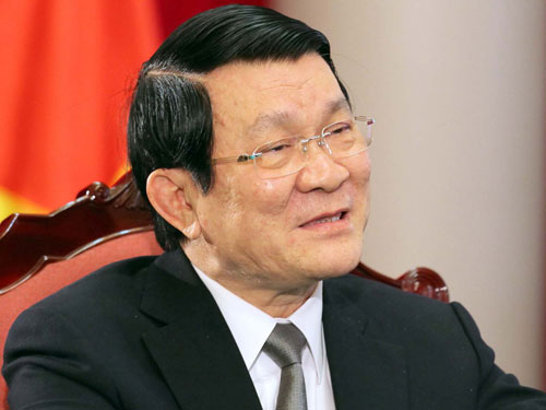 Chủ tịch nước Trương Tấn Sang - Ảnh: Ngọc Thắng